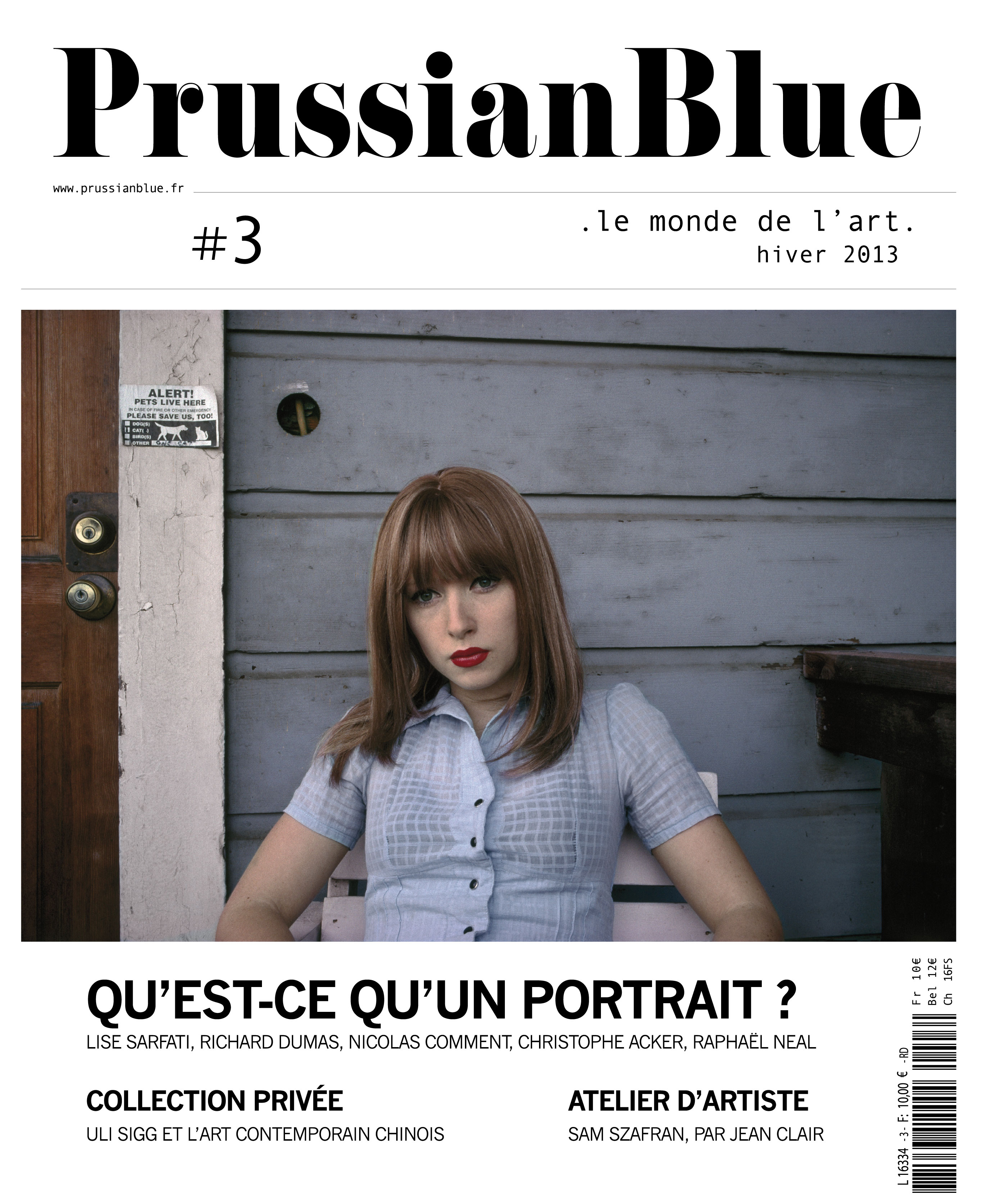 Prussian Blue n°3 : la couv