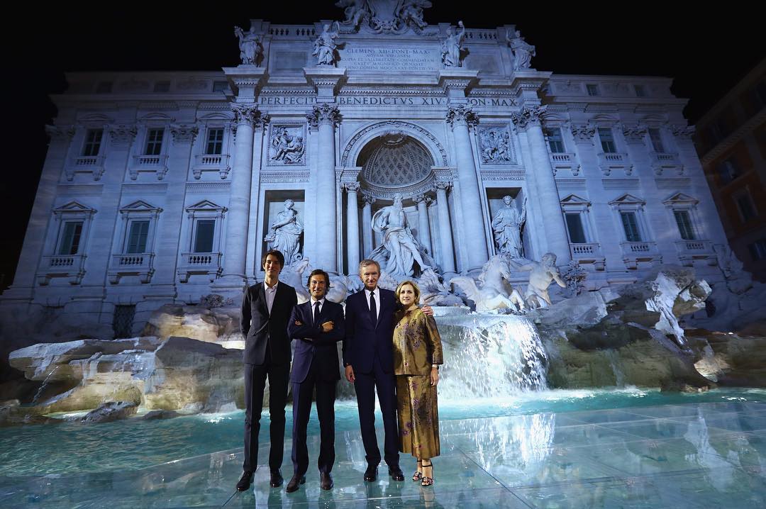 Tatler Malaysia - Alexandre Arnault, Pietro Beccari, Bernard Arnault and  Silvia Venturini Fendi More photos at